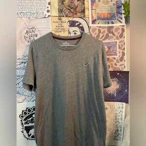 Men’s Hollister heather grey tshirt